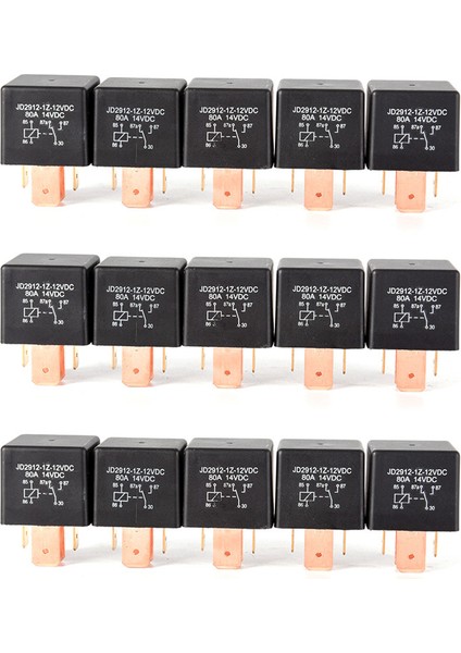 Su Geçirmez 12V Röle Dc Spdt 80A 5 Pinli Araç Değiştirme Otomotiv Açma/kapama Rölesi (Yurt Dışından) modelleri