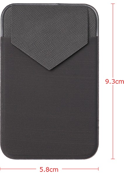 Hs Yeni Cep Telefonu Cebi Moda Cüzdan Kılıf Telefon Kartı Tutucu Yapışkanlı Etiket Likra Evrensel Elastik Ince Cep/renkli (Yurt Dışından) fiyatları
