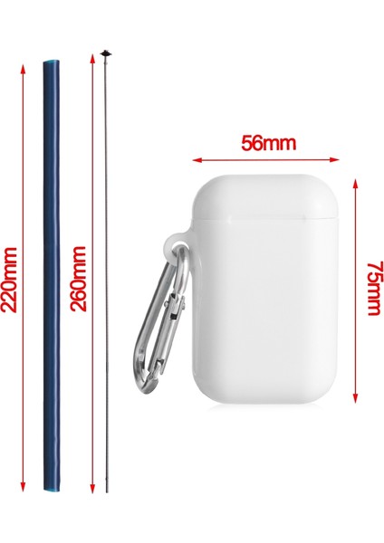 P1 Dış Mekan Taşınabilir Yeniden Kullanılabilir Silikon Ev ve Yaşam Içme Pipetleri (Yurt Dışından) modelleri