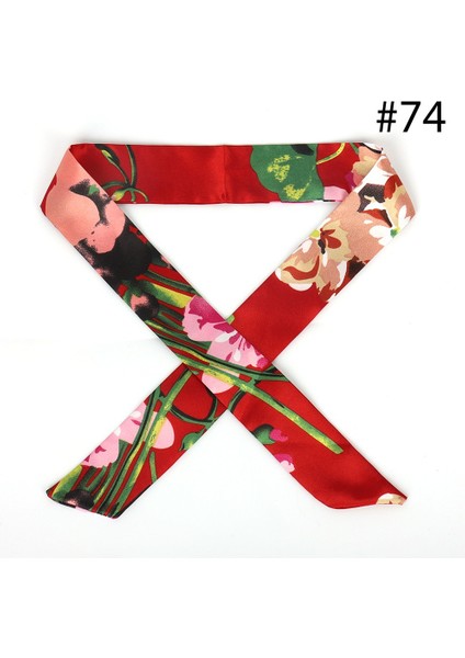 Hazır Stok #65--#90 90CM*4CM Kore Moda Twilly Eşarp Ipek Çanta Charm Kafa Bandı Kolye Eşarp Aksesuarları (Yurt Dışından) fiyatları