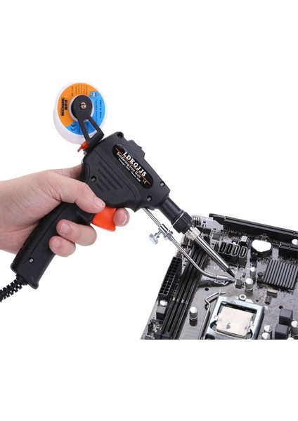 110 V/220 V 60 W El Havya Otomatik Teneke Tabancası Göndermek Elektronik Lehim Rework Istasyonu Kaynak Onarım Aracı (Yurt Dışından) fiyatları