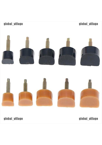 [global] 10 Adet Yüksek Topuk Ayakkabı Tamir Ipuçları Musluklar Pimler Dübel Asansörler Değiştirme [village] (Yurt Dışından)