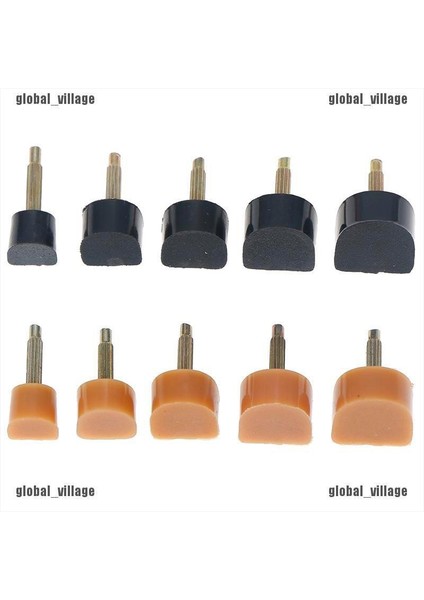 [global] 10 Adet Yüksek Topuk Ayakkabı Tamir Ipuçları Musluklar Pimler Dübel Asansörler Değiştirme [village] (Yurt Dışından) fiyatları