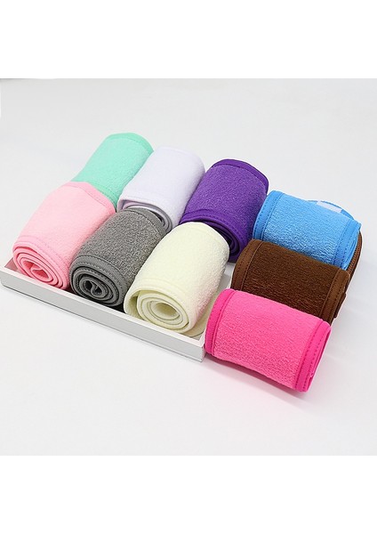 Kafa Bandı Velcro Yüz Yıkama Kafa Bandı Kalın ve Uzun Kumaş Ayarlanabilir Elastik Bayan Makyaj Spa (Yurt Dışından) fırsatları