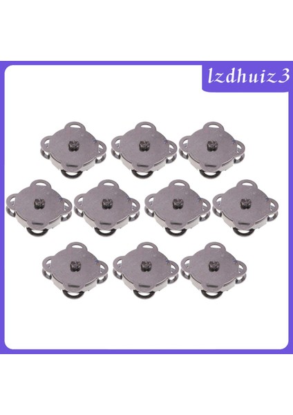 Gemgem Loey 10 Takım Manyetik Klipsler Çantalar Için Snaps Düğmeler Çanta Dikiş El Sanatları 14MM/18MM (Yurt Dışından)