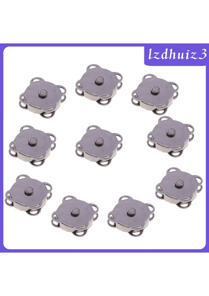 Gemgem Loey 10 Takım Manyetik Klipsler Çantalar Için Snaps Düğmeler Çanta Dikiş El Sanatları 14MM/18MM (Yurt Dışından) modelleri
