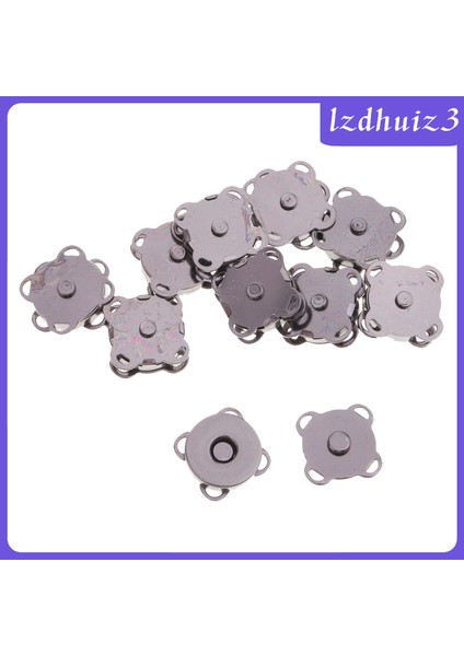 Gemgem Loey 10 Takım Manyetik Klipsler Çantalar Için Snaps Düğmeler Çanta Dikiş El Sanatları 14MM/18MM (Yurt Dışından) indirimleri
