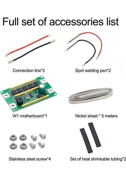 12V Punta Kaynak Makinesi Kontrol Panosu Dıy Tam Aksesuar Seti (Yurt Dışından) indirimleri