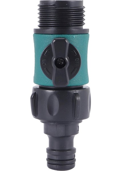 Ncanruı Plastik Vana 3/4 Inç Erkek Konu Hızlı Bağlantı Araba Yıkama Bahçe Sulama Boru Bağlantı Parçaları Uzatma Hortum Anahtarı 1 Adet (Yurt Dışından)