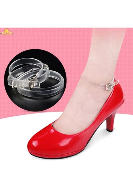 Bayan Silikon Tutucu Aksesuarları Şeffaf Çıkarılabilir Topuklu Ayakkabı Askısı Bandı (Yurt Dışından) modelleri