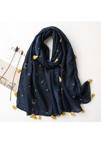 Eşarp Tesettür Çiçekli Uzun Şal Tesettür Eşarplar (Yurt Dışından) fiyatları