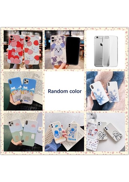 Hazır Stok! Değer Tpu Silikon Rastgele Renk Iphone6 7 8 x 11 12 Silikon Telefon Kılıfı Koruyucu Kapak (Yurt Dışından) fiyatları