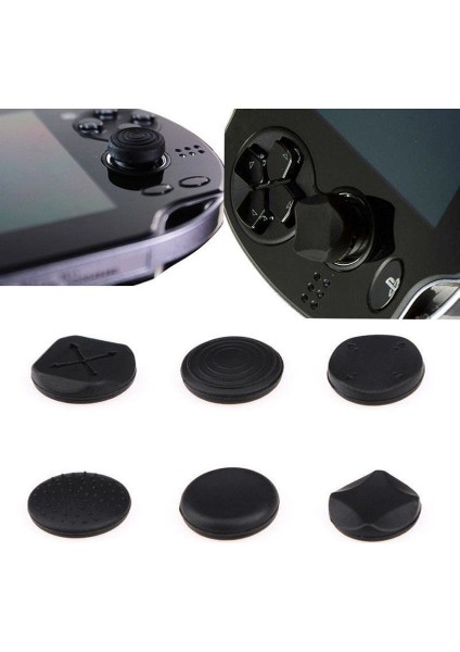 Adet Analog Denetleyici Başparmak Çubuğu Thumbstick Kapatma Başlığı Ps Vita 1000/2000 Dg Için (Yurt Dışından)