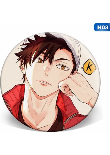Anime Pimleri Moda ve Sıcak Satış Japonya Anime Haikyuu!! Arkadaşınıza Broş Hediyesi (Yurt Dışından) modelleri