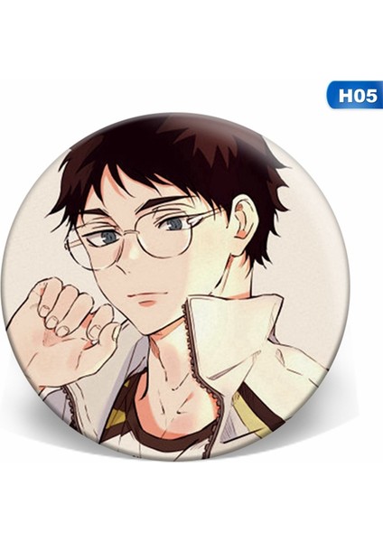 Anime Pimleri Moda ve Sıcak Satış Japonya Anime Haikyuu!! Arkadaşınıza Broş Hediyesi (Yurt Dışından) indirimleri
