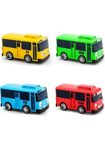 Adet/paket Karikatür Mini Tayo Otobüs Taksi Geri Çocuk Eğitici Oyuncaklar (Yurt Dışından) fırsatları