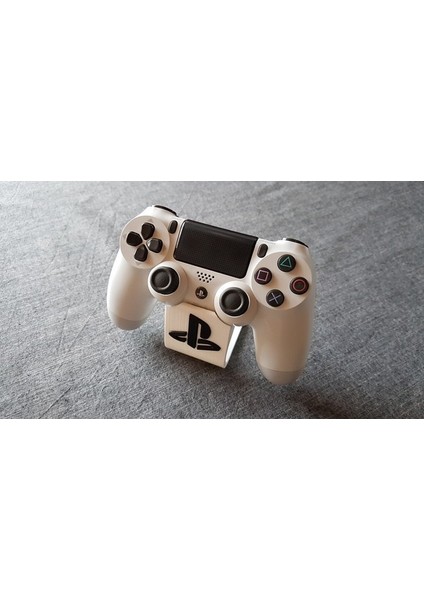 Stand Tutacağı Ps4 / Ps3 / Ps2 Logolu 3D Baskılı Dualshock Çubuk Denetleyici Tutacağı (Yurt Dışından)