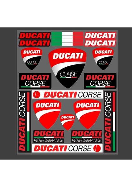 Ducatı Motosiklet Etiketi Yansıtıcı Su Geçirmez Kask Çıkartmaları (Yurt Dışından) fiyatları