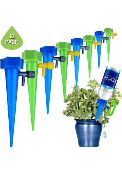 Bitkiler Çiçek Için Ayarlanabilir Vana ile Otomatik Damla Sulama Sulama Sistemi (Yurt Dışından)