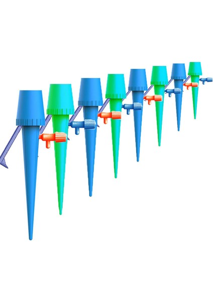 Bitkiler Çiçek Için Ayarlanabilir Vana ile Otomatik Damla Sulama Sulama Sistemi (Yurt Dışından) modelleri