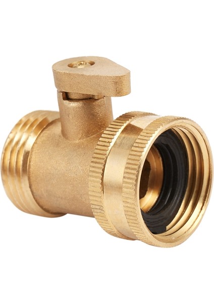 Arelene 2x 3/4 Inç Bahçe Hortumu Su Boru Konnektörü Pirinç Vana Musluk Musluklar Splitter Kapatma Anahtarı ile (Yurt Dışından) fırsatları