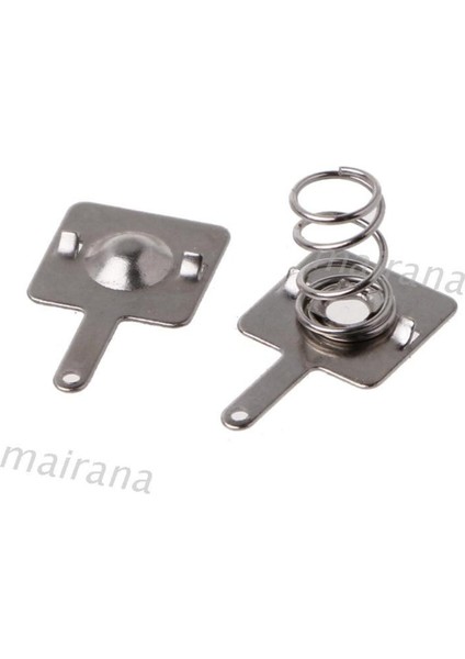 【hı 50 Çift Aa Aaa Pozitif Negatif Kontak Metal Pil Yay Plaka Seti (Yurt Dışından)