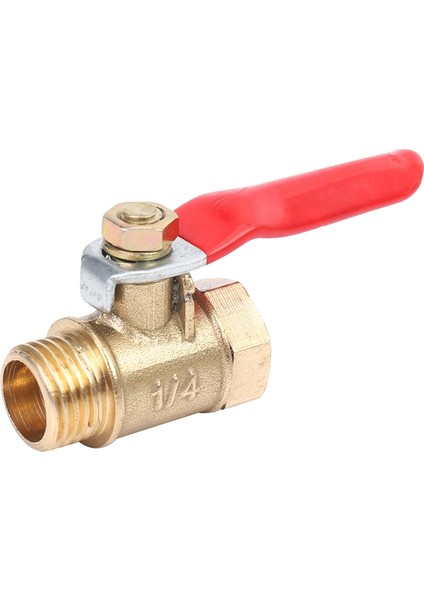 8pcs 1/4 Inç Pirinç Bilyalı Erkek ve Dişi Npt Dişli Boru Bağlantı Parçası (Yurt Dışından)