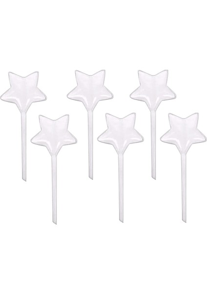 Parça Pvc Bitki Sulama Küreleri Bitki Kendiliğinden Sulama Küreleri Yıldız Şekli Kendiliğinden Sulama Ekici Ekleme Şeffaf Pvc Plastik Kendiliğinden Sulama Küreleri (Yurt Dışından)