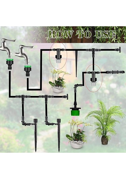 Jaerbee 80 Adet Sprey Ayarlanabilir Akış Sulama Damlatıcı Ayarlanabilir Yağmurlama Damla Sulama Sisleme Damlatıcı Atomize Yağmurlama (Yurt Dışından) fırsatları