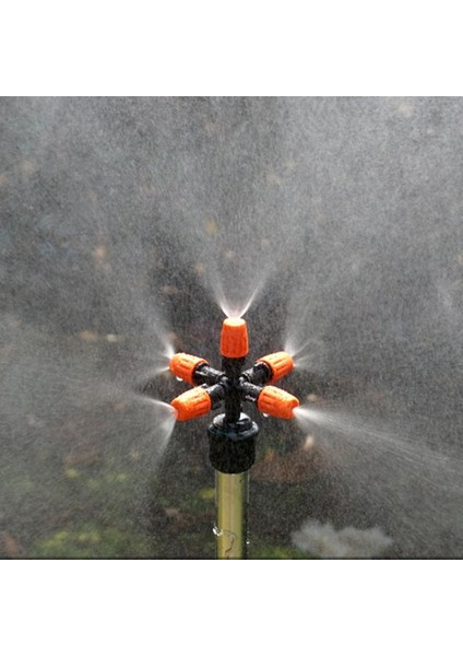 Pcs Çapraz Beş Çıkışlı Püskürtme Memesi Bahçecilik Sera Sulama Spreyi (Yurt Dışından) indirimleri