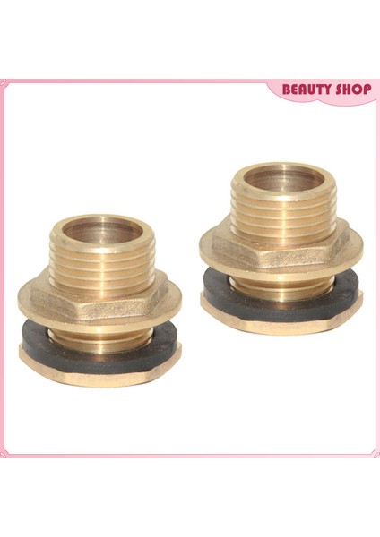 1/2 '' Su Deposu Konteyner Hortum Adaptörü Su Borusu Konektörü Çoğaltıcı Marangoz, 2'li Paket (Yurt Dışından) fırsatları