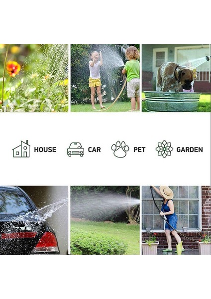 Karcher Için Bahçe Su Hortumu Memesi, Sprey ile Basınçlı Araba Yıkama Hortumu Bahçe Sulama Borusu Boru Yağmurlama Su Hortumu (Yurt Dışından) fırsatları