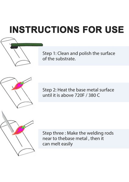 Üniversal Kaynak Çubukları Bakır Alüminyum Demir Paslanmaz Çelik Özlü Kaynak Teli Lehim Teli Elektrot Çapı 1.6mm (Yurt Dışından) fiyatları
