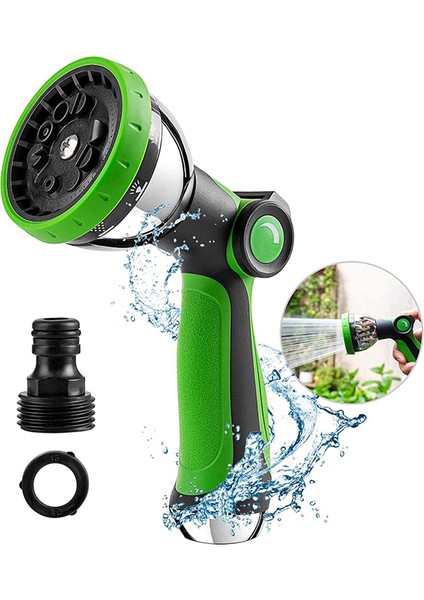 Bahçe Hortumu Nozul Püskürtücü, 10 Püskürtme Deseni, Başparmak Kontrolü, Sulama Tesisleri, Çim ve Bahçe Için Kapalı Vana Özellikleri (Yurt Dışından) fiyatları