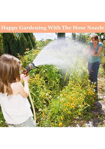 Hortum Nozulu Bahçe Hortumu Nozulu Hortum Püskürtme Nozulu Kaçak Ücretsiz Yüksek Basınçlı Ağır Hizmet Sulama Tesisi Yıkama Arabaları Evcil Hayvan Duş Için 8 Desen (Yurt Dışından) indirimleri