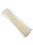 Plastik Kablo Bağı Cırt Kelepçe 250 mm x 3.6 mm Beyaz 20 Adet 2