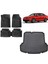 Volkswagen Jetta 2014 Model (Cepli) 3D Bagaj Havuzu ve 4d Luxury Havuzlu Paspas 1