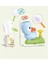 Dog Flying Disc Toys Children's Foot Launcher Toy - Blue (Yurt Dışından) 1