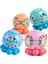 Ahtapot Puzzle Küp Zeka Oyuncağı - Pembe (Yurt Dışından) 2