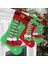 Yeni Noel Ağacı Kolye Örme Noel Çorap Noel Tatili Sahne Düzenlemesi (Yurt Dışından) 1
