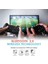 Nintendo Switch Için Kumanda, Dual Shock Titreşimli ve Turbo Fonksiyonlu Switch Için Kablosuz Gamepad Joystick Jiroskop Oyun Denetleyicisi,beyaz ve Siyah (Yurt Dışından) 4