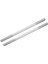304 Paslanmaz Çelik Itme Çubuğu Konektörü Çift Uçlu Dişli Çubuk Dıy Rc Araba, Tekne, Araba, Uçak, Helikopter Modeli ve Dıy Malzeme, M4X80MM, 2'li Paket (Yurt Dışından) 1