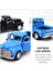 Metal Klasik Otomobil Modeli Döküm Eski Kamyonet Heykelcik Alaşım Vintage Koleksiyonluk Oyuncak Araba Mini Araba Fotoğraf Prop Ev Masa Dolabı Kitaplık Mavi (Yurt Dışından) 4