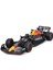 Bburago 1:43 Yeni 2022 F1 Red Bull Racing RB18 1 # Max Verstappen Özel Boya Formula 1 Alaşım Süper Oyuncak Araba Modeli (RB18 No. #1 W/kask) (Yurt Dışından) 2