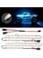 Su Geçirmez LED Işık Şeritleri Rc Arabalar Kamyonlar Uçaklar Tekneler Drone'lar Sabit Kanat Ar Kanat Modeli Underglow Light (Buz Mavisi) (Yurt Dışından) 1
