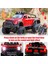 Erkekler Için Ford-Mustang Oyuncak Araba, 1/32 Ölçekli Döküm Metal Araba Oyuncakları, Çocuklara Hediyeler Için Sesli ve Işıklı Geri Çekilebilir Oyuncak Araba (Kırmızı) (Yurt Dışından) 3