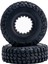 1.0 Beadlock Tekerlekler ve Lastikler 4 Adet Metal Tekerlek Göbeği Kauçuk Lastikler 1/24 Rc Model Araba Paletli Eksenel SCX24 AXI00006 AXI90081 AXI00002 AXI00001 (Yurt Dışından) 2