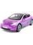 1/24 Döküm Model 3 Oyuncak Araba, Alaşım Döküm Sesli ve Işıklı Geri Çekilebilir Koleksiyon Araba Araçları, 6 Açık Kapı, Tesla Büyük Model 3 Araba Modeli Oyuncak Çocuklar Için Yetiş (Yurt Dışından) 1