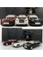 Zarif Araba Modeli 1/24 Rolls-Royce Phantom Model Araba, Çocuklar Erkek Kız Hediye Için Çinko Alaşımı Ses ve Işık ile Geri Çekin Oyuncak Araba. (Siyah) (Yurt Dışından) 2