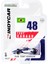 Dallara Indycar #48 Tony Kanaan Chip Ganassi Racing Ntt Indycar Serisi (2021) 1/64 Pres Döküm Model Araba By 11520 (Yurt Dışından) 1